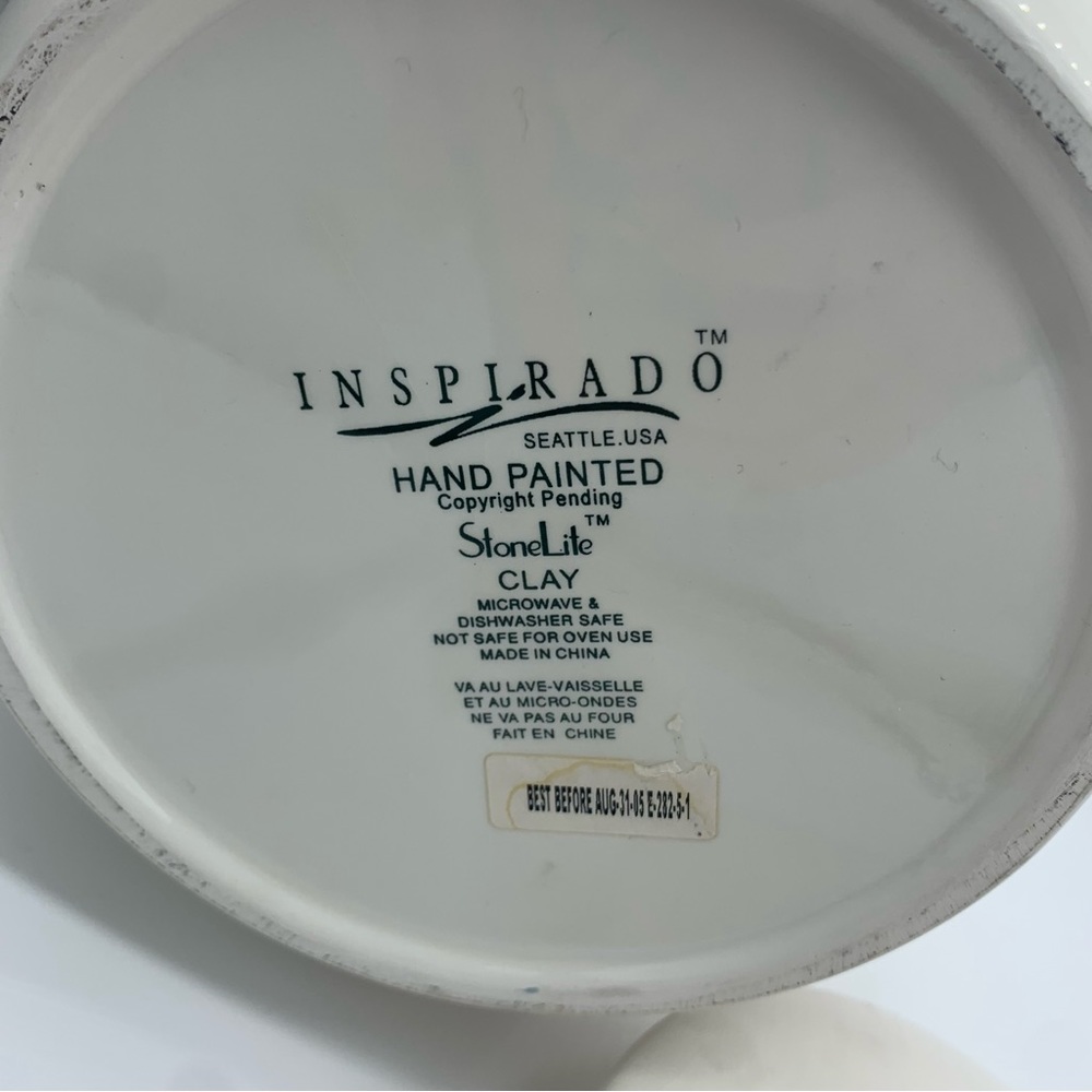 SOLD!! Inspirado Doggie Treat Canister Dog Biscuit Cookie Jar Ceramic - Picture 8 of 8